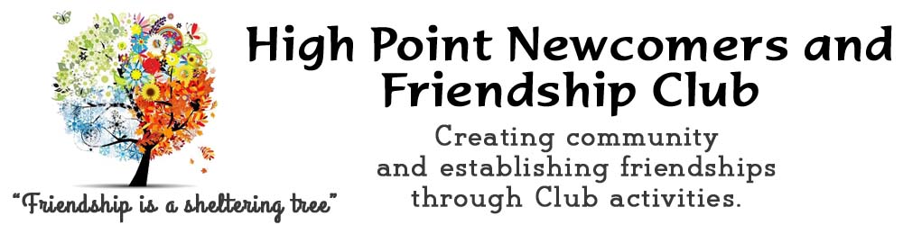 High Point Newcomers & Friendship Club